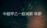 中超甲乙一致减薪 年薪300万元以上的降薪30%？
