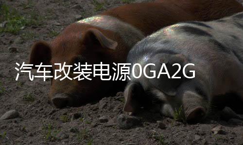 汽车改装电源0GA2GA4GA一出一音响功放低音炮保险管 大号保险座