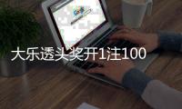 大乐透头奖开1注1000万 奖池余额12.6亿元