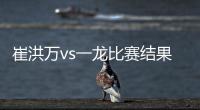 崔洪万vs一龙比赛结果谁赢了 一龙踢中崔洪万裆部取胜